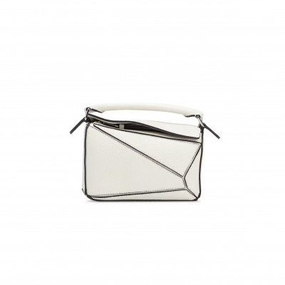 LOEWE MINI PUZZLE BAG IN SOFT GRAINED CALFSKIN 061838-2 (18*12.5*8cm)